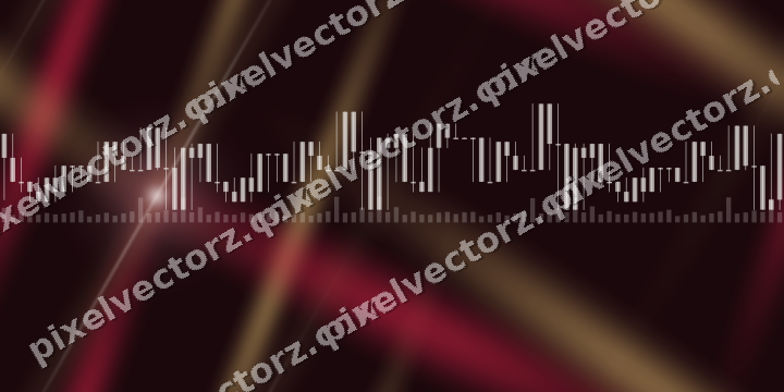 Nahtloser Neon Diagramm Hintergrund in Rosa und Rot