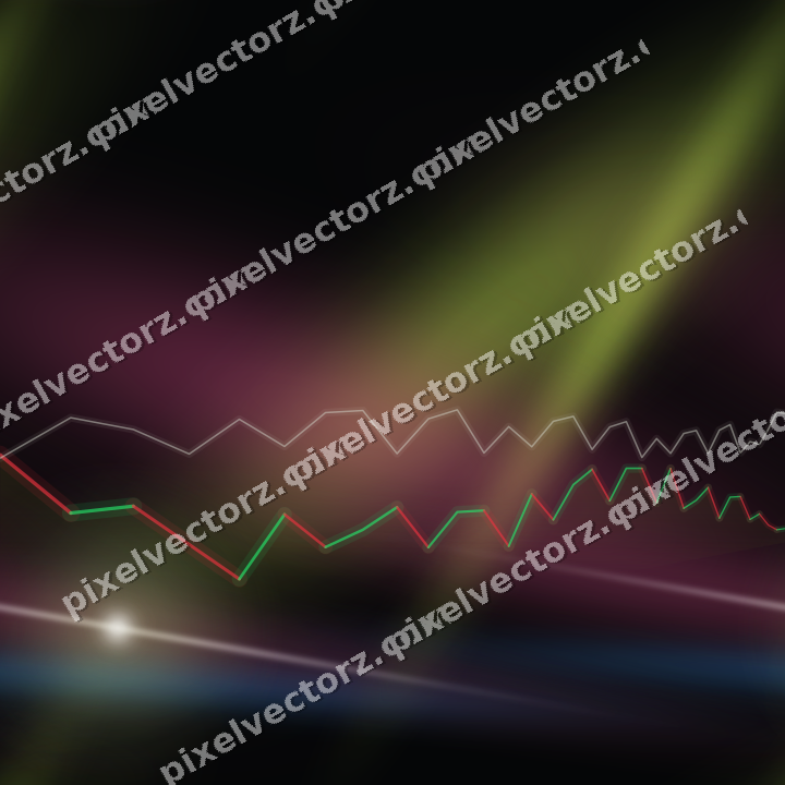 Nahtloser Neon Diagramm Hintergrund in Limette und Bernstein