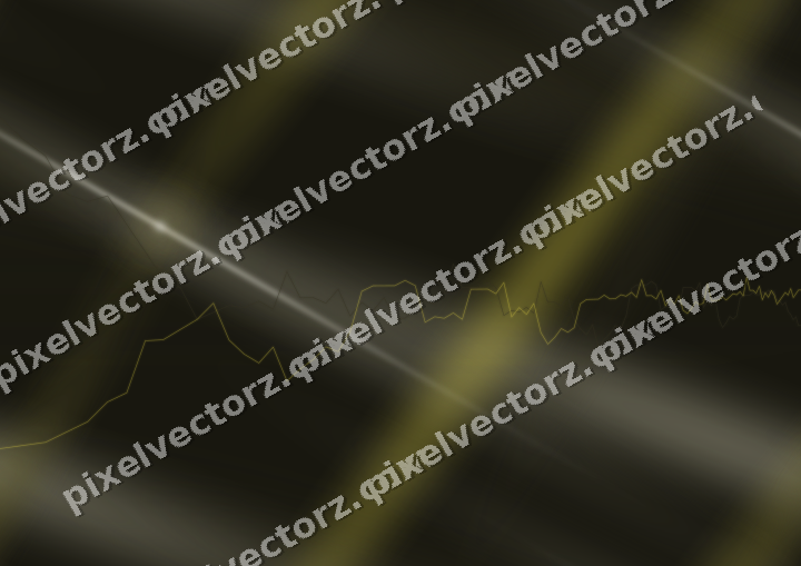 Nahtloser Neon Diagramm Hintergrund in Dunkelbernstein und Gelb
