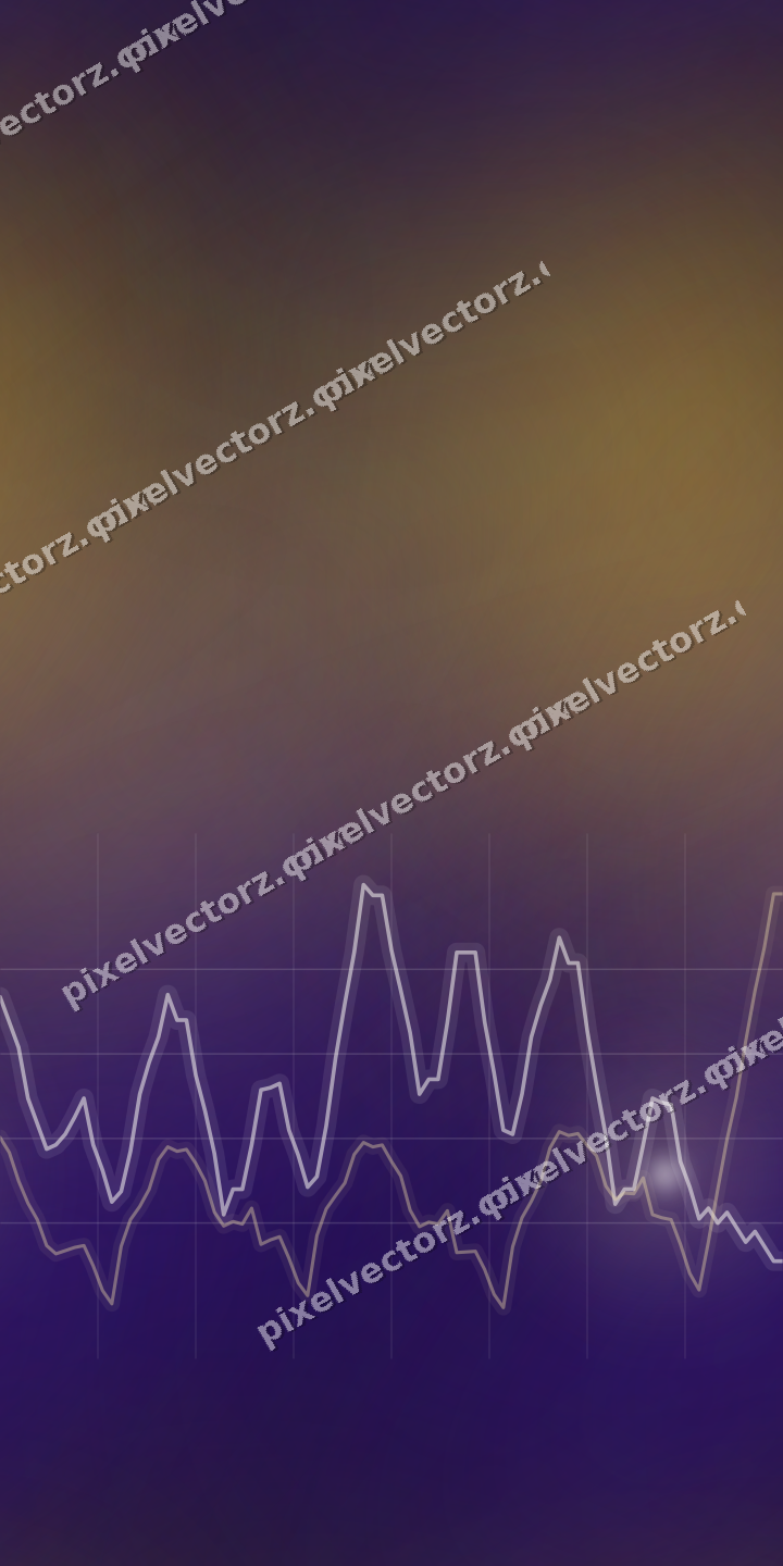 Nahtloser Neon Diagramm Hintergrund in Bernstein und Violett