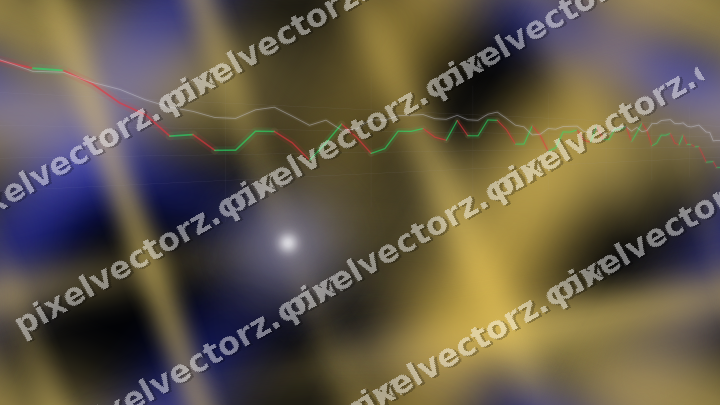 Nahtloser Neon Diagramm Hintergrund in Blau und Bernstein