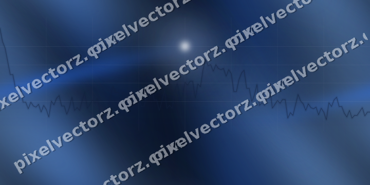Nahtloser Neon Diagramm Hintergrund in Blau