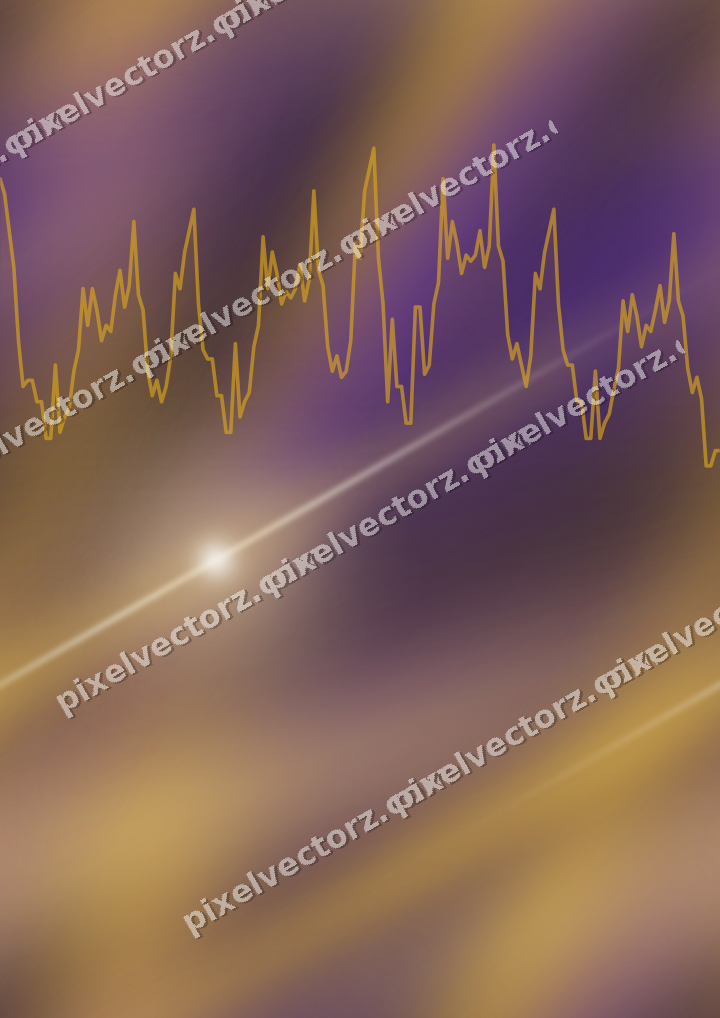 Nahtloser Neon Diagramm Hintergrund in Bernstein und Violett