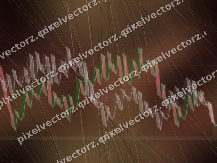 Nahtloser Neon Diagramm Hintergrund in Rot und Orange