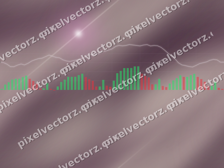Nahtloser Neon Diagramm Hintergrund in Dunkelmagenta und Bernstein