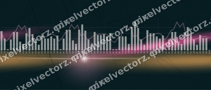 Nahtloser Neon Diagramm Hintergrund in Rosa und Türkis