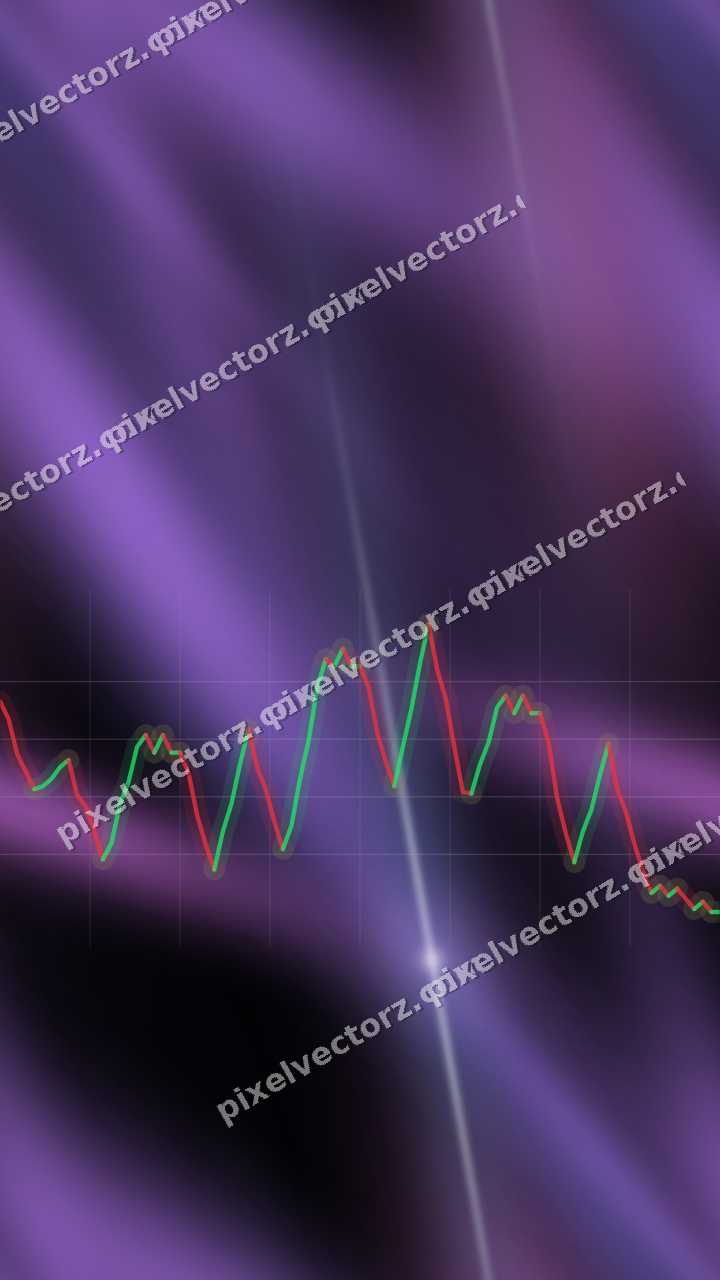 Nahtloser Neon Diagramm Hintergrund in Violett und Blau