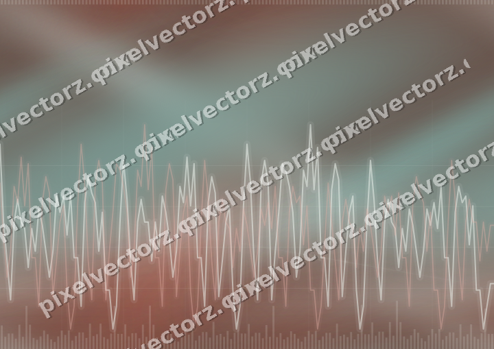Nahtloser Neon Diagramm Hintergrund in Rot und Orange