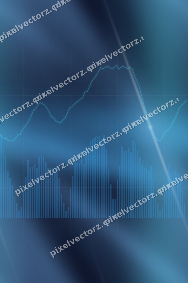 Nahtloser Neon Diagramm Hintergrund in Türkis und Blau