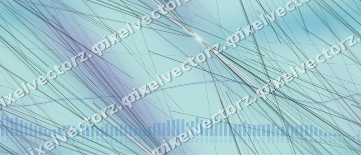 Nahtloser Pastell Diagramm Hintergrund in Blau und Türkis