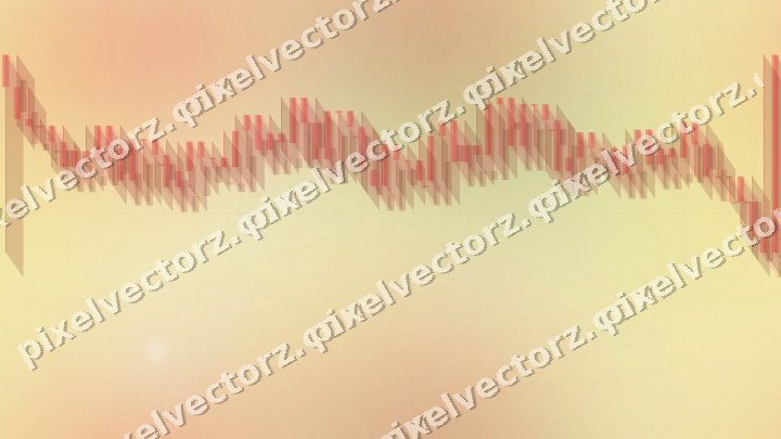 Nahtloser Pastell Diagramm Hintergrund in Rot und Orange