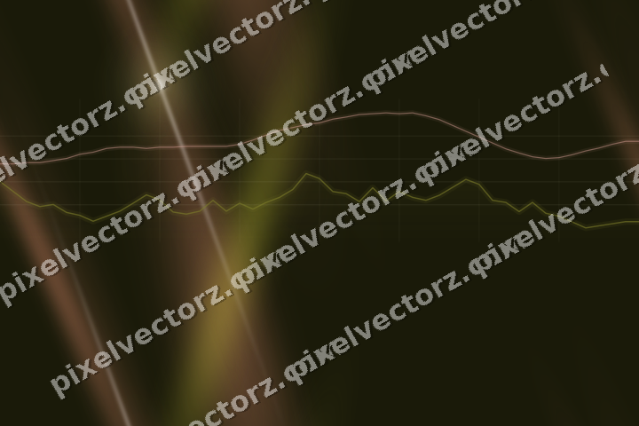 Nahtloser Neon Diagramm Hintergrund in Gelb und Rot