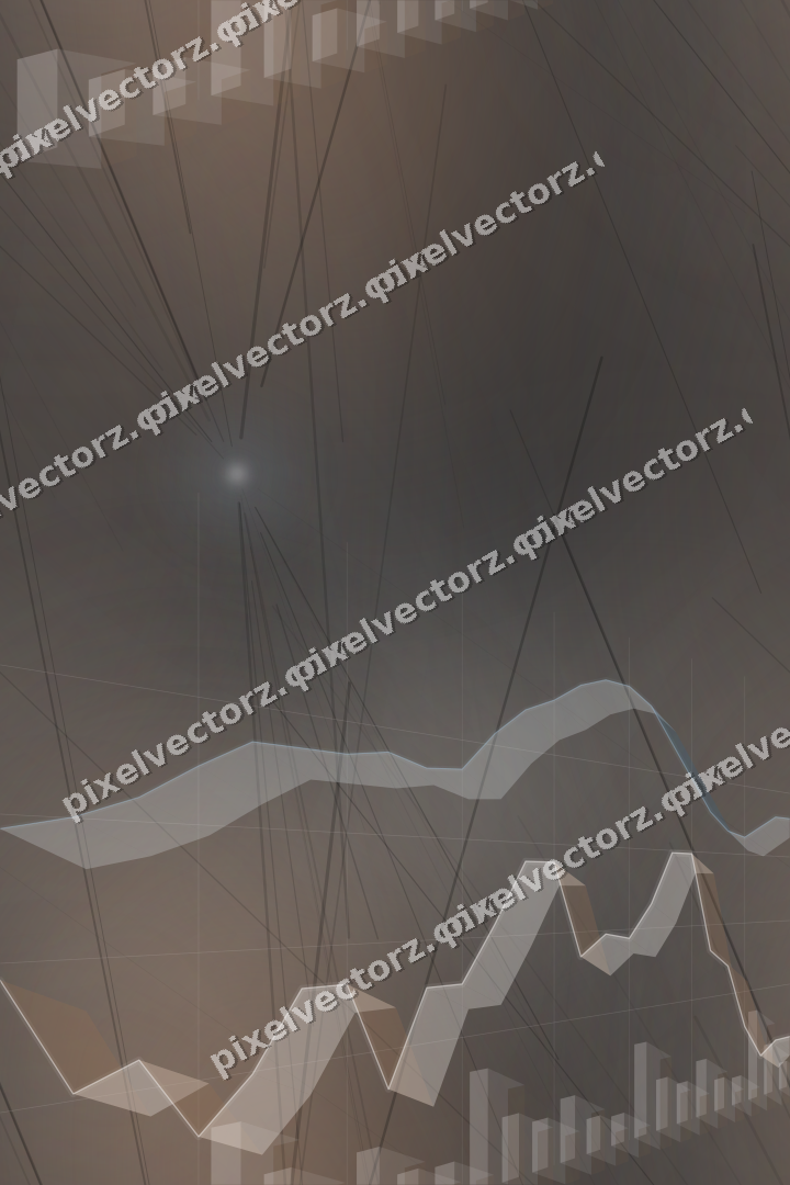 Nahtloser Neon Diagramm Hintergrund in Blau und Orange