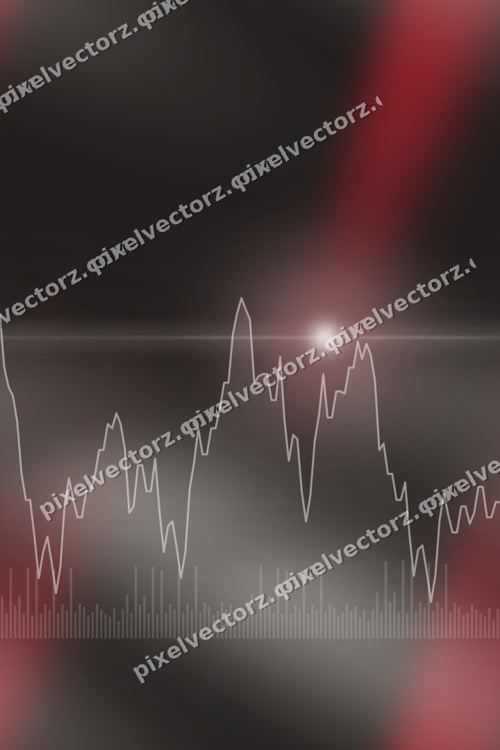 Nahtloser Neon Diagramm Hintergrund in Rot und Blassbernstein