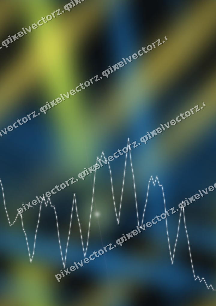 Nahtloser Neon Diagramm Hintergrund in Limette und Bernstein