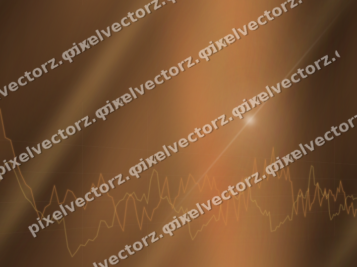 Nahtloser Neon Diagramm Hintergrund in Orange und Bernstein