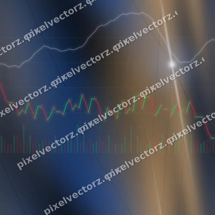 Nahtloser Neon Diagramm Hintergrund in Blau und Rot