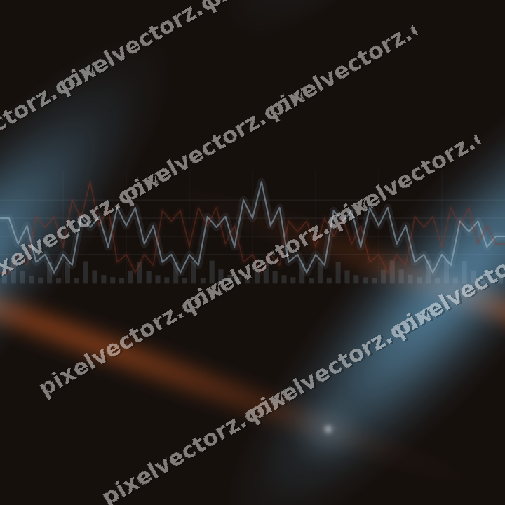 Nahtloser Neon Diagramm Hintergrund in Türkis und Rot