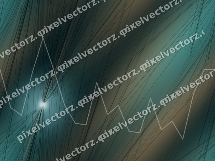 Nahtloser Neon Diagramm Hintergrund in Petrol und Orange
