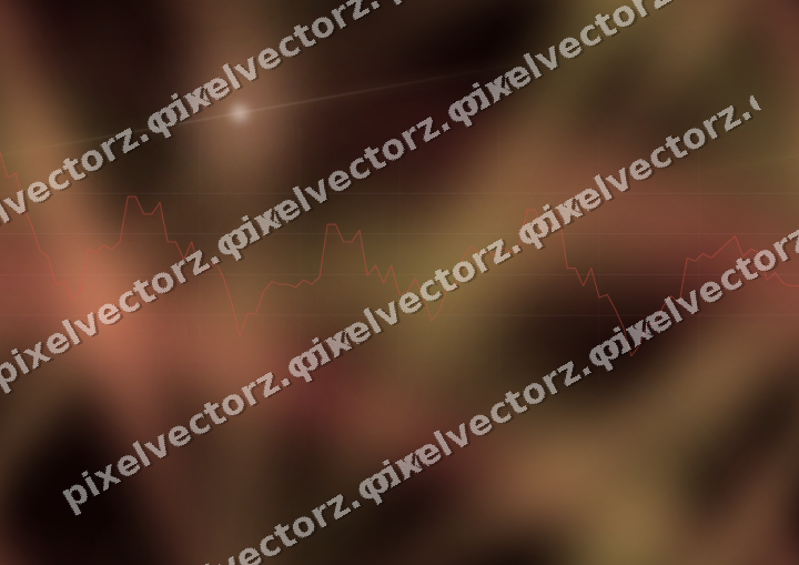 Nahtloser Neon Diagramm Hintergrund in Rot und Orange