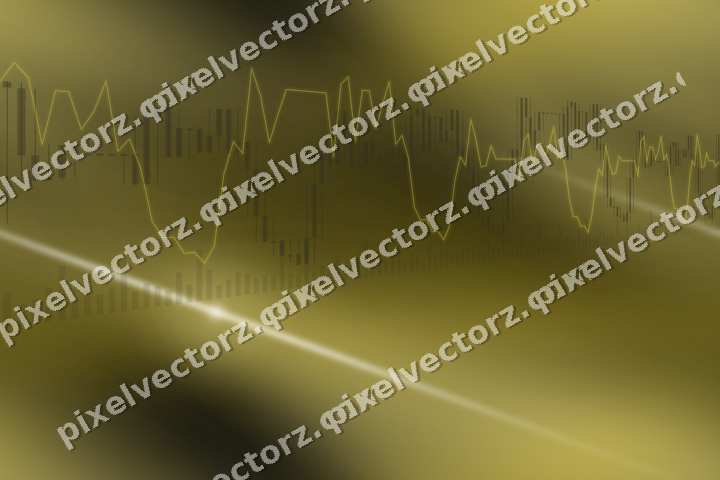 Nahtloser Neon Diagramm Hintergrund in Bernstein und Gelb