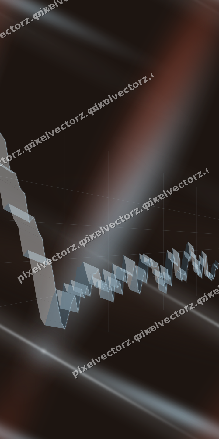 Nahtloser Neon Diagramm Hintergrund in Türkis und Rot