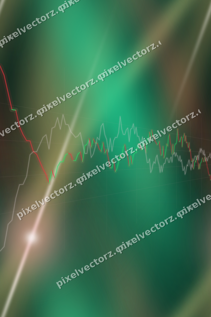 Nahtloser Neon Diagramm Hintergrund in Rot und Grün