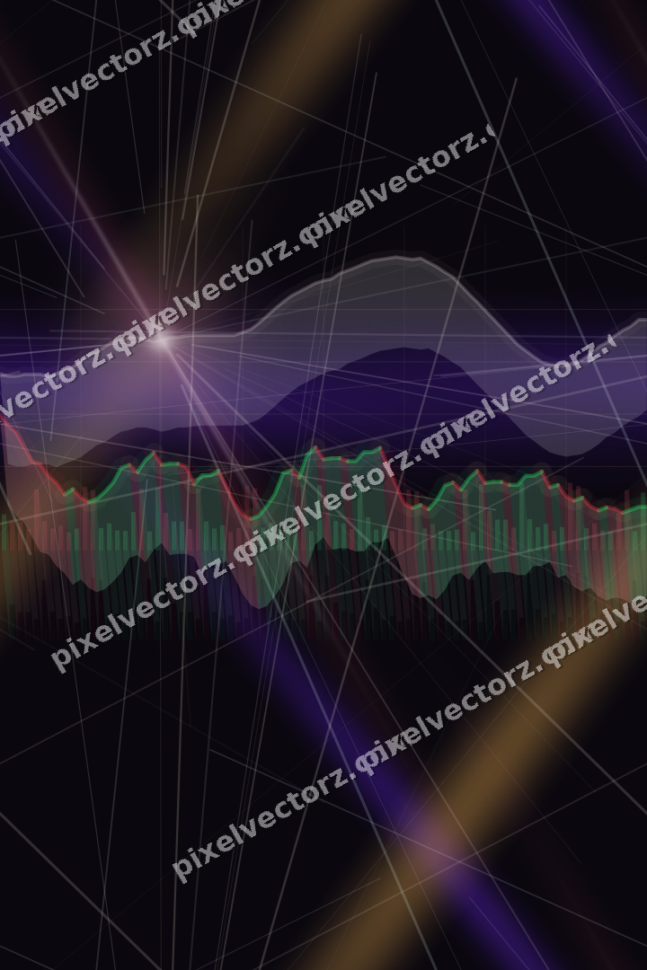 Nahtloser Neon Diagramm Hintergrund in Rosa und Bernstein