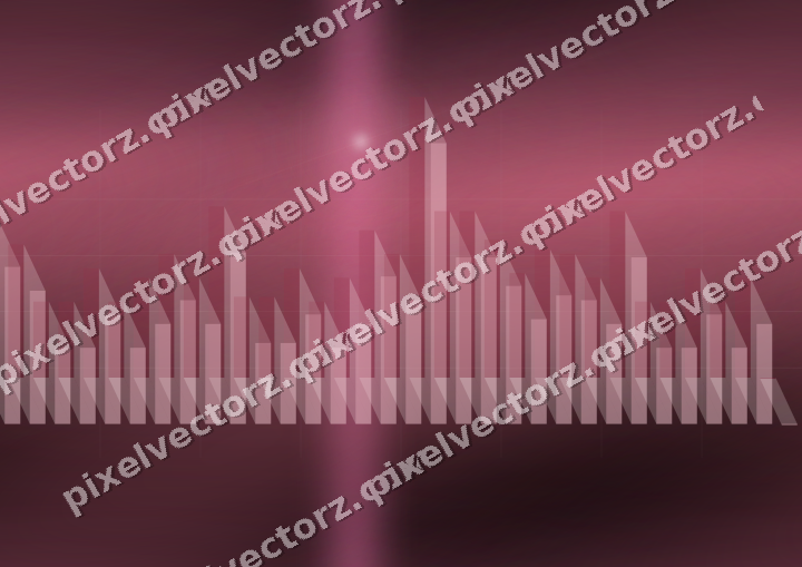 Nahtloser Neon Diagramm Hintergrund in Rosa und Rot