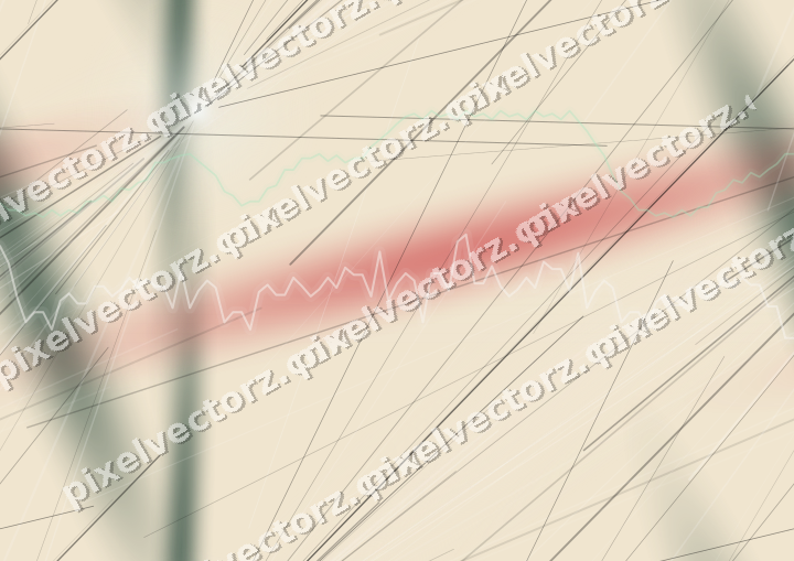 Nahtloser Pastell Diagramm Hintergrund in Dunkelgrün und Rot