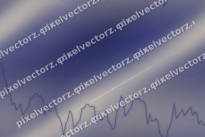Nahtloser Neon Diagramm Hintergrund in Dunkelblau und Bernstein