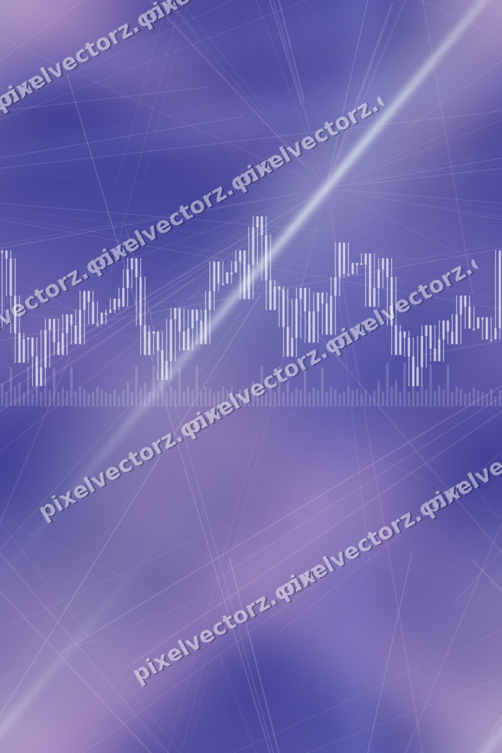 Nahtloser Neon Diagramm Hintergrund in Violett und Blau