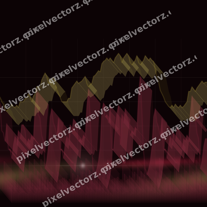 Nahtloser Neon Diagramm Hintergrund in Rosa und Rot