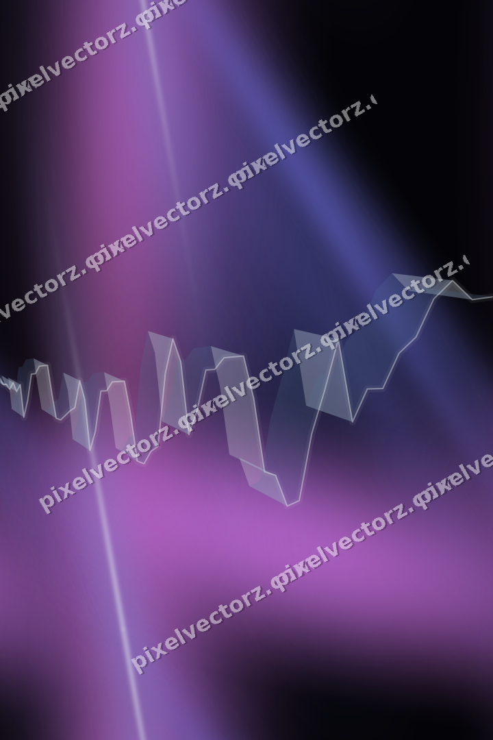 Nahtloser Neon Diagramm Hintergrund in Violett und Blau