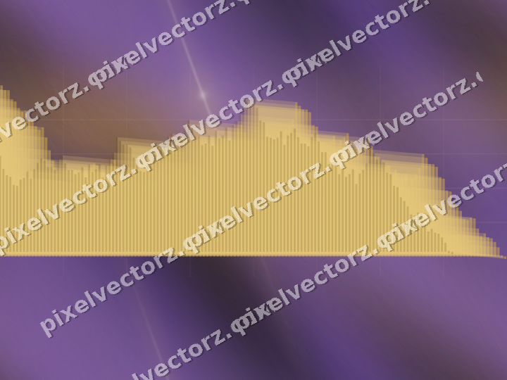 Nahtloser Neon Diagramm Hintergrund in Bernstein und Violett