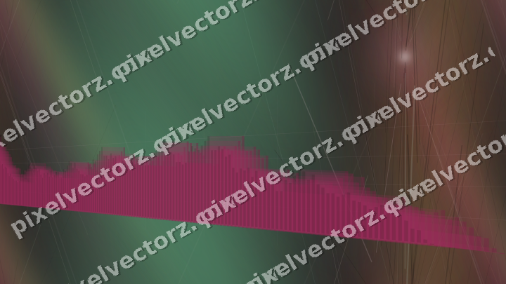 Nahtloser Neon Diagramm Hintergrund in Rosa und Grün