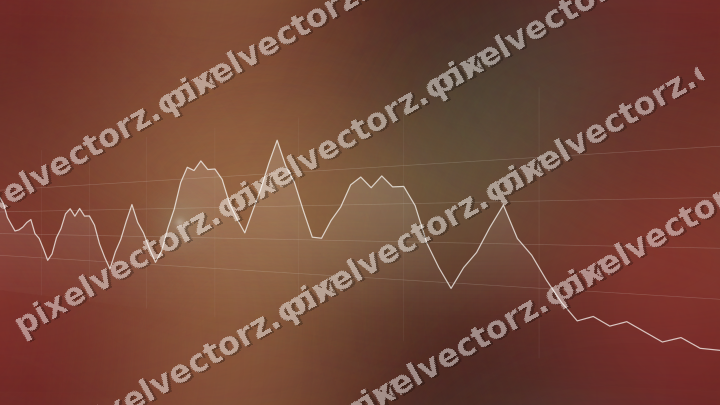 Nahtloser Neon Diagramm Hintergrund in Grün und Rot