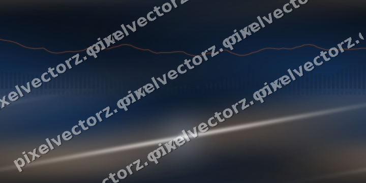 Nahtloser Neon Diagramm Hintergrund in Blau und Orange