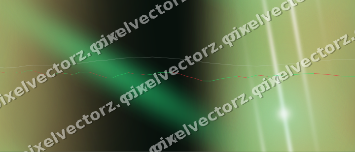 Nahtloser Neon Diagramm Hintergrund in Grün und Orange