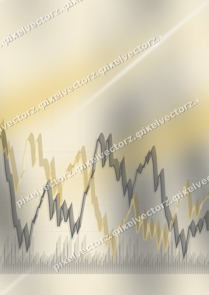 Nahtloser Pastell Diagramm Hintergrund in Bernstein und Grau