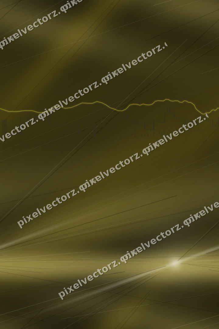 Nahtloser Neon Diagramm Hintergrund in Bernstein und Gelb