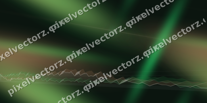 Nahtloser Neon Diagramm Hintergrund in Grün und Rot