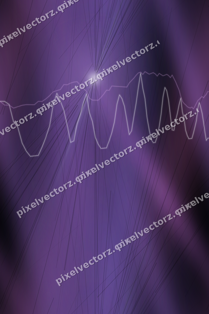 Nahtloser Neon Diagramm Hintergrund in Violett und Blau