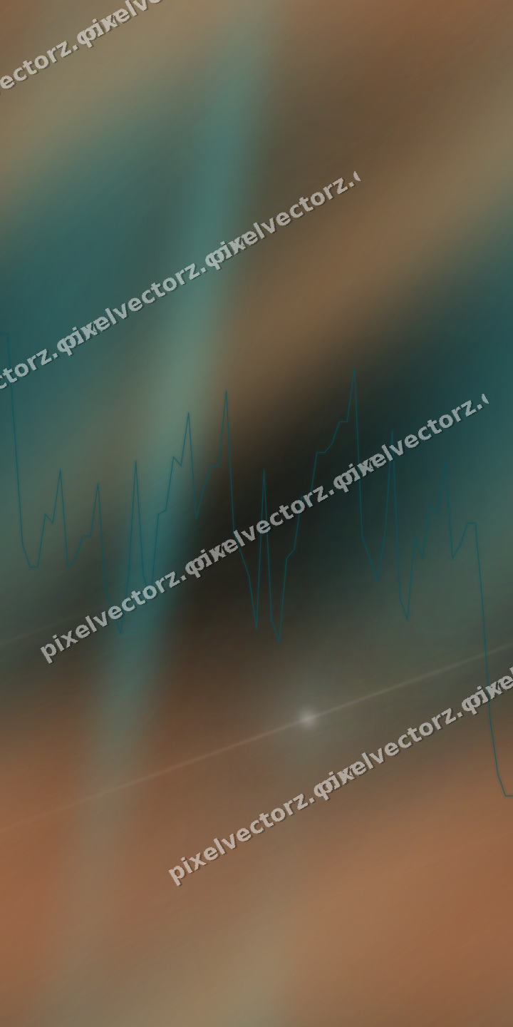 Nahtloser Neon Diagramm Hintergrund in Petrol und Orange