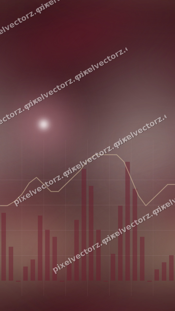 Nahtloser Neon Diagramm Hintergrund in Dunkelrosa und Rot