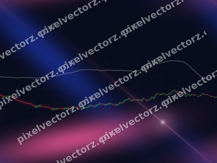 Nahtloser Neon Diagramm Hintergrund in Rosa und Blau