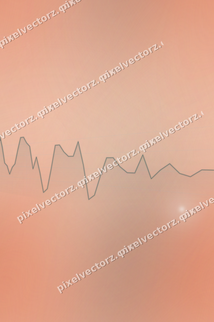 Nahtloser Pastell Diagramm Hintergrund in Dunkelpetrol und Orange