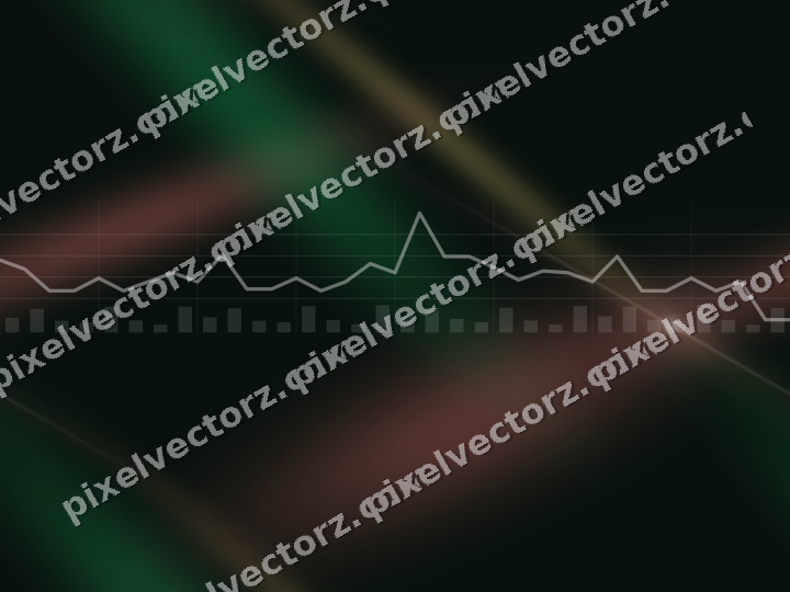 Nahtloser Neon Diagramm Hintergrund in Rot und Grün