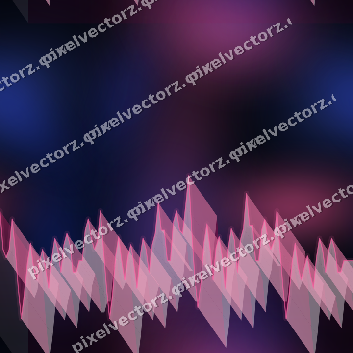 Nahtloser Neon Diagramm Hintergrund in Rosa und Blau