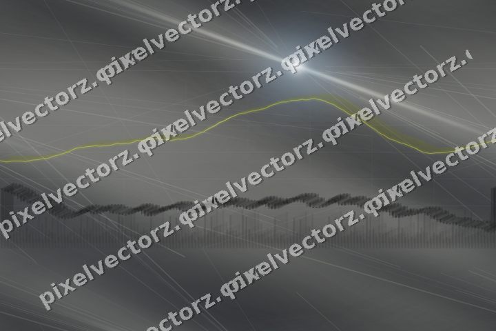 Nahtloser Neon Diagramm Hintergrund in Gelb und Grau